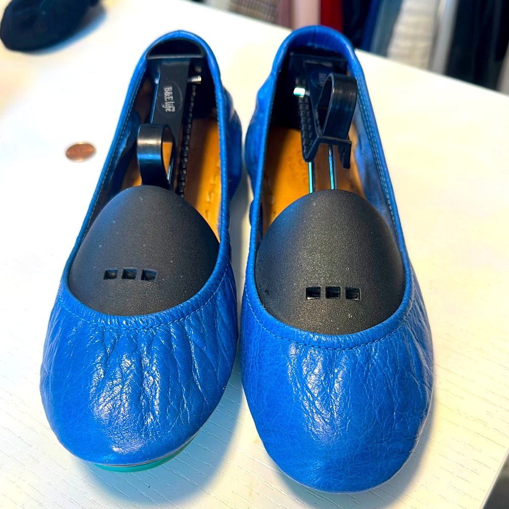 Tieks cobalt blue - size 8 - EUC